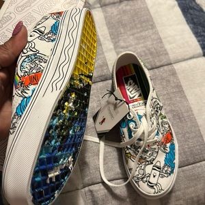 Brand new crayola print vans